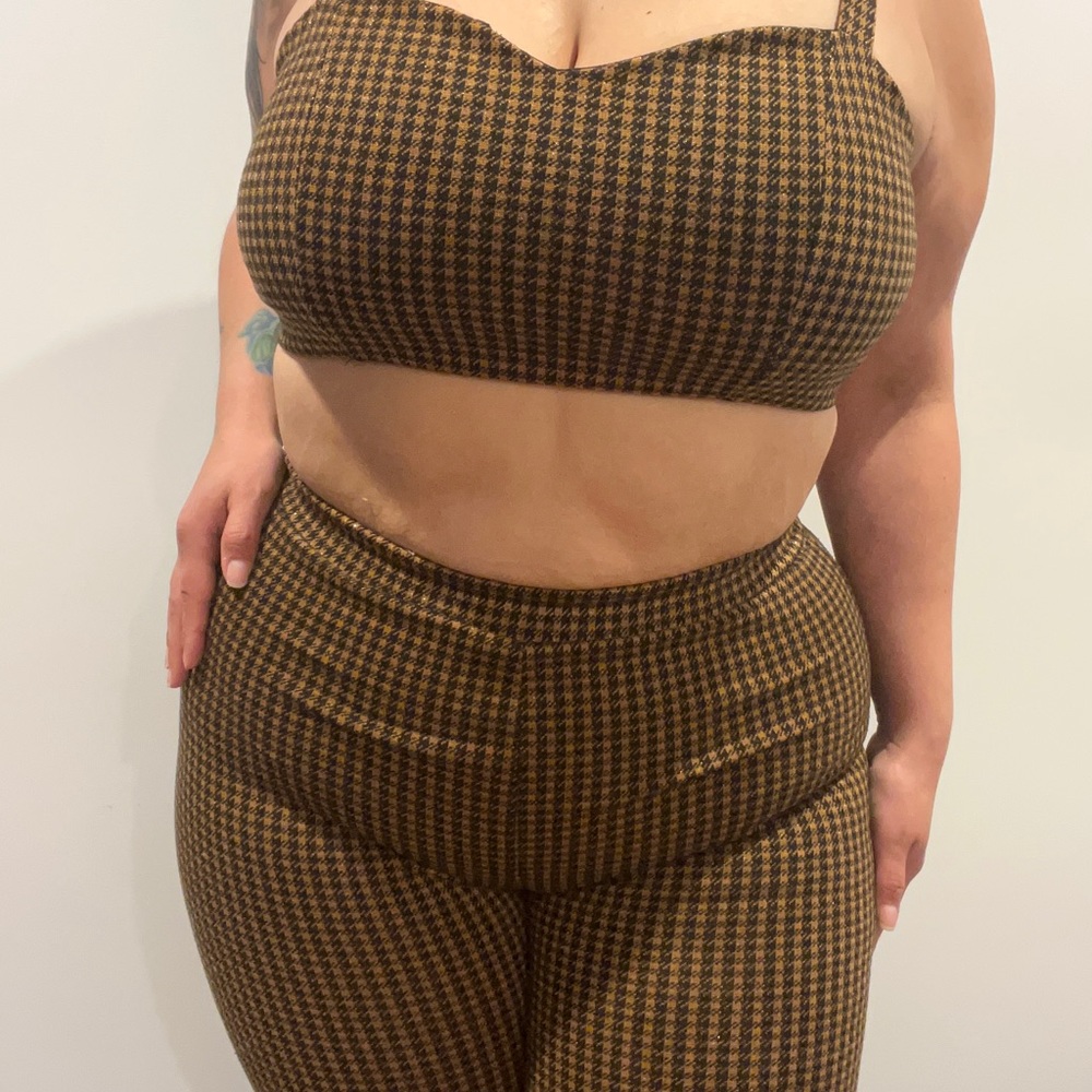 Fashion Nova houndstooth pattern set